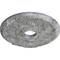 Ekena Millwork Antioch Medallion (Canopies up to 3 1/2"), 18"OD x 3 1/2"ID x 1 3/8"P, Ultra Pure White Crackle CM18SEUWC - alternate 2